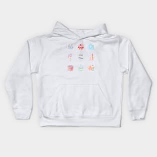 Me Time❤️My Pastel Dessert Party Kids Hoodie